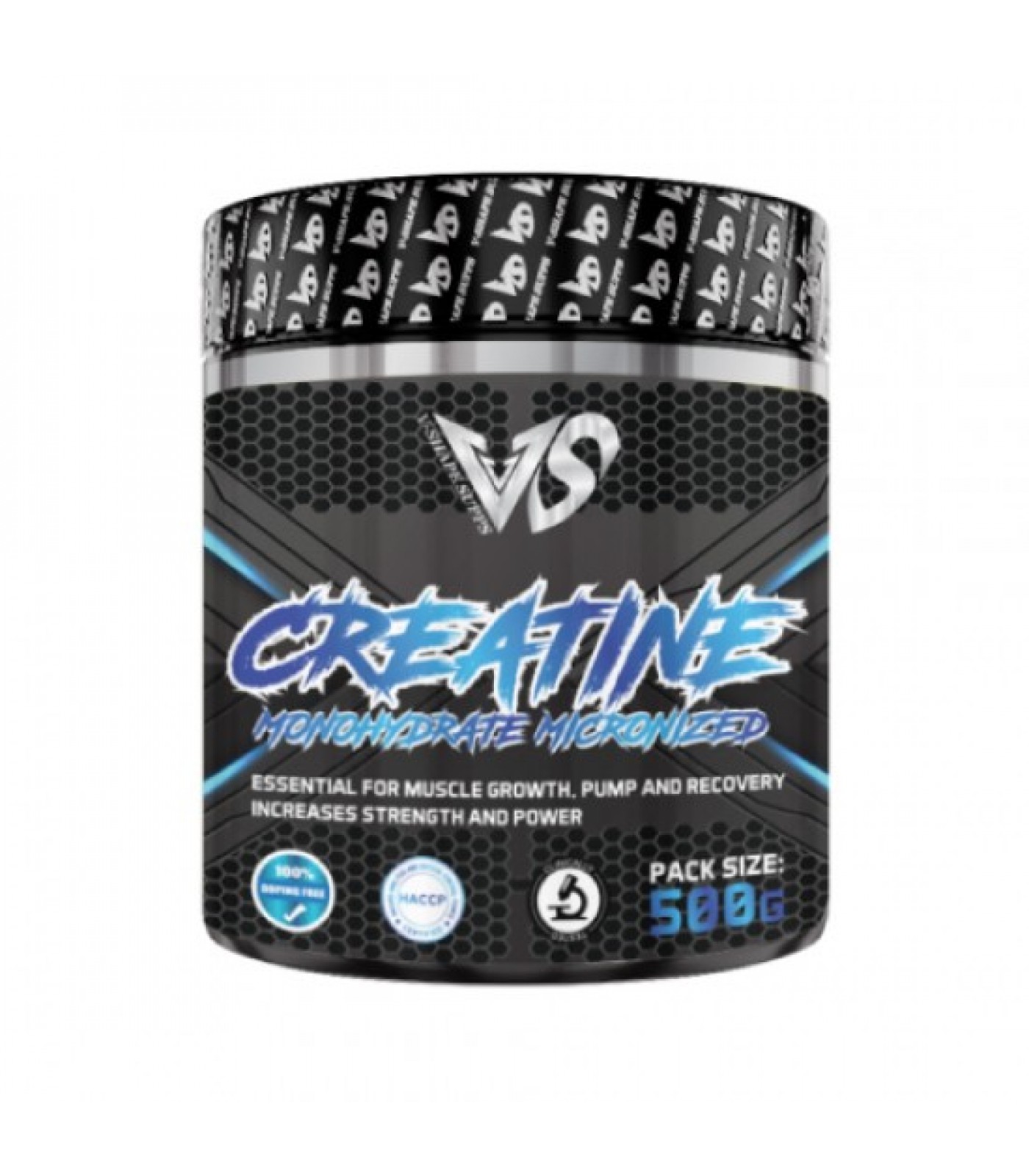 V-SHAPE SUPPS Creatine Micronized Monohydrated 500 gr / 100 - 83 serv